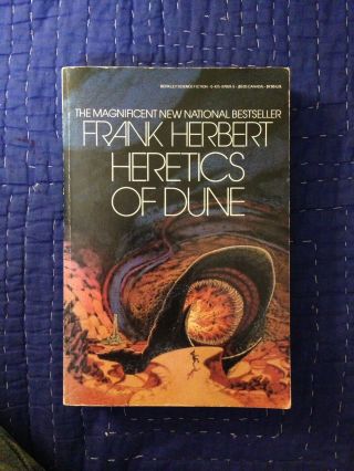 Heretics Of Dune 1st Trade Paperback 1985 Frank Herbert Vintage First Edition