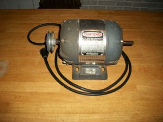 Vintage Craftsman Electric Motor 1/2 H.  P.
