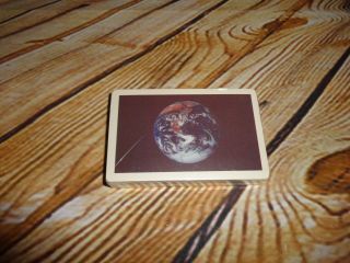Vintage Arrco Playing Cards - Earth From Space - Made In U.  S.  A Deck