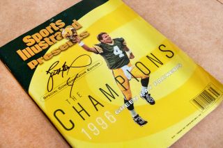 Signed Sports Illustrated Presents 1996 Green Bay Packers: The Champions