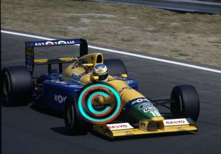 35mm Slide F1,  Michael Schumacher - Benetton B191,  1991 Italy Formula 1