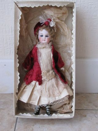 Rare All 8 Inch Antique Belton Doll Made For The French Market