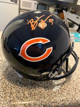 Brian Urlacher - Chicago Bears Signed/autographed Full Size Helmet W/ Beckett