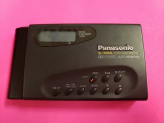 1970s/80s Vintage Panasonic Rq - S55v Am/fm Radio/cassette Player -
