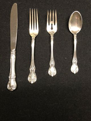 Old Master By Towle Sterling Silver Individual 4 Piece Place Setting