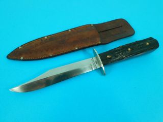 J.  Russell & Co.  Green River,  Turner Falls,  Ma. ,  Antique Bowie Fighter Knife