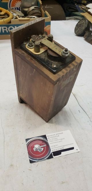 Vintage Coil Box 1927 1926 1925 1924 1923 1922 1921 1920 1919 Ford Model T?
