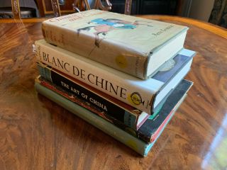 A Group Of Five Vintage Chinese Art Books.