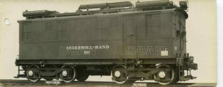 9hh523 Builders Rp 1926 Ingersoll Rand Co.  Railroad Locomotive 90