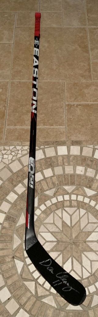 Dan Cleary Signed Detroit Red Wings Game Stick