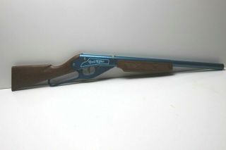Vintage Daisy Toy Gun Rifle Model 660 Blue Sure Shot Gang