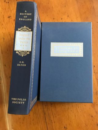 A History Of England The Folio Society England Under The Tudors 1997 & Slip Cove