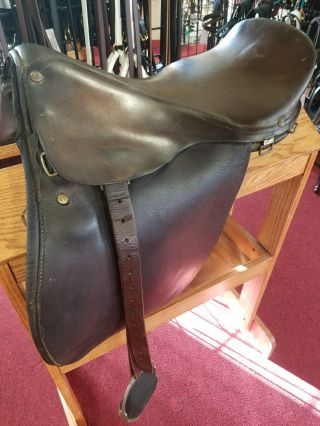 Antique Collectors Wwi M1916 Officer Training English Saddle