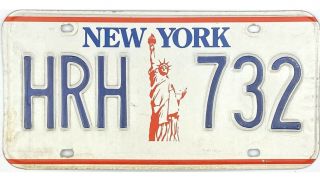99 Cent York Statue Of Liberty License Plate Hrh732