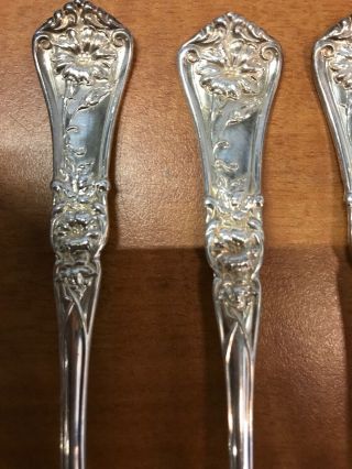 Set of 6 Oneida GRENOBLE aka - GLORIA Silverplated 1906 Wm A Rogers Salad Forks 3