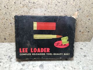 Vintage Lee Precision Reloading Kit.  This Is For A 30/30. .  G☆