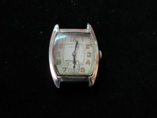Vintage Illinois Mechanical Wrist Watch For Repair Or Parts