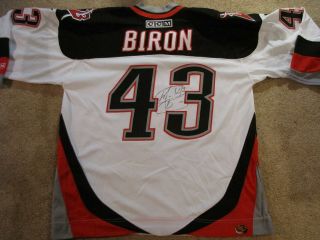 Marty Biron Autographed Buffalo Sabres Jersey Size Xl