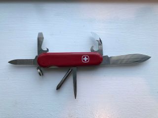 Vintage Wenger Delemont Swiss Army Knife - Camping Multi Tool