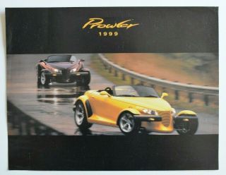 Plymouth Prowler 1999 Dealer Sheet Brochure - English - Canada