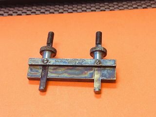 Vintage Lufkin No.  8 Rule Clamp Attachment Holder.  Made In The Usa.