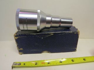 Vintage Bell & Howell Filmo 16mm Projection Lens,  3 - In.  F 2 Incre - Lite