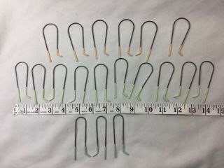 19 Vtg Clairol Kindness Clips Pins Electric Hot Roller Curler Replacement S M L