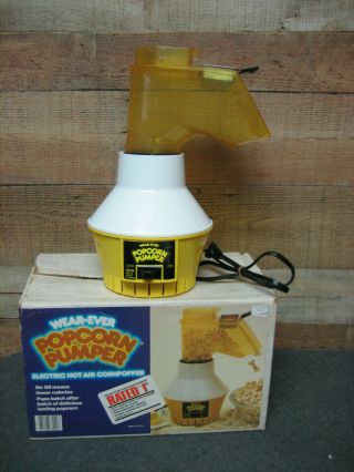Vintage Wear - Ever Popcorn Pumper Electric Popcorn Maker 73000 Usa