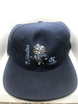 Vintage Unc North Carolina Tarheels Snapback Hat Cap Ncaa Vtg