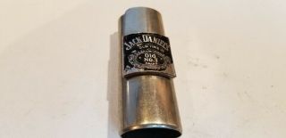 Jack Daniels Old No 7 Whisky Vintage Bic Lighter Case / Holder Metal