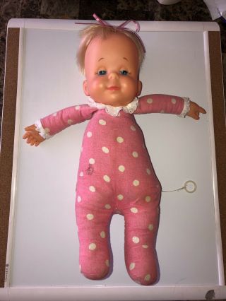 , Vintage Mattel Polka Dot Drowsy Doll