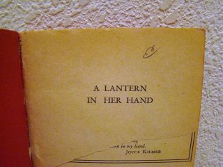 Vintage A Lantern in Her Hand (1947) by Bess Streeter Aldrich Pocket Paperbk Bk 2