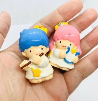 Vintage Sanrio Little Twin Stars Ceramic Figurines 1990s