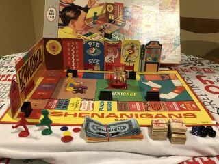 Vintage Milton Bradley Shenanigans Carnival Of Fun Game Complete Very Good 2