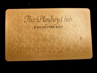 Vintage 1970s The Playboy Club Executive Key