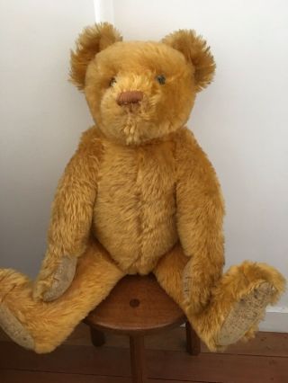Vintage Alpha Farnell Teddy Bear Large Size 28 Inches