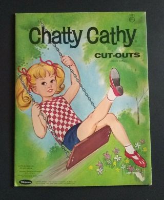 Vintage 1964 Whitman / Matell Chatty Cathy Cut - Outs