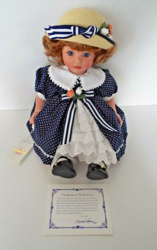 Susan Wakeen Doll Caroline 20 " Vinyl Limited Edition 535/2750 Vintage