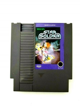 Star Soldier - (nintendo Nes) Game Cartridge Only Vintage,  Classic,  Retro Game