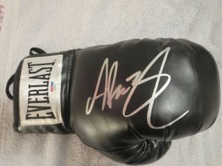 Andy Ruiz Signed Boxing Glove Psa,  Strong Bold Autograph