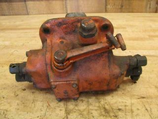 Vintage Antique Ji Case Dc Tractor Parts Hydraulic Pump Assembly