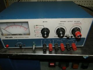 Vintage Heath Heathkit Ip - 2718 Tri - Power Supply Test Equipment Unit