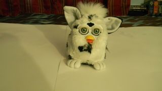 Vintage 1998 Furby Black And White Tiger Electronics 70 - 800
