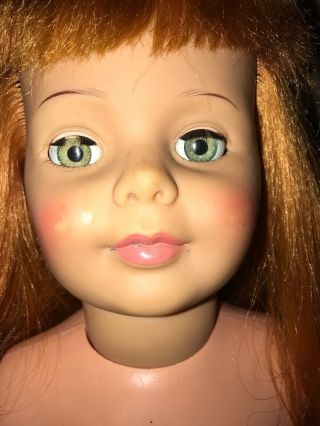 Vintage Patti Playpal by Ideal G - 35 7 Carrot Top Red Hair 2