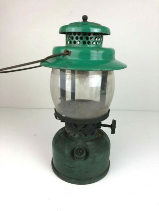 Vintage Green Coleman Lantern Model 237 Empire 1945 Made In Canada