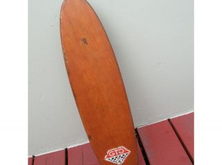 Vintage GTO sport fun sidewalk surfboard skateboard longboard 1960s skate surfer 2