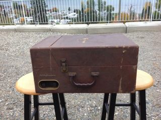 Vintage Rca Victor Suitcase Record Player 50 