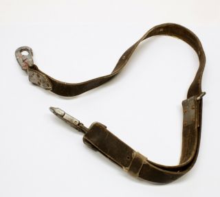 Vintage Lineman Utility Pole Climbing Safety Belt