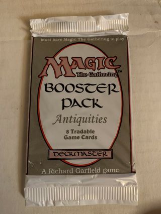 Magic The Gathering Mtg English Antiquities Booster Pack 1