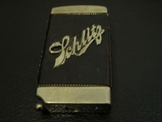 Antique Schlitz Milwaukee Match Safe / Cigar Cutter